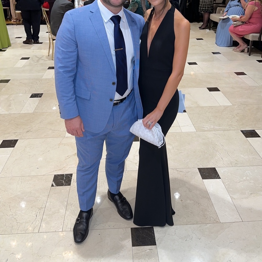 Dress the population Camden mermaid hem evening gown